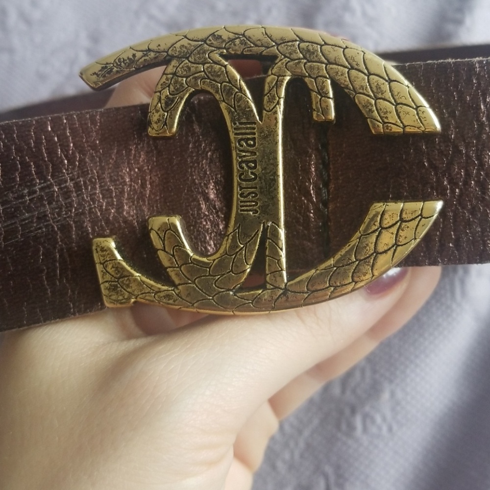 Just Cavalli metallic belt Roberto Cavalli